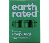 Bolsas para arena para perros Earth Rated, color lavanda, 270 paquetes
