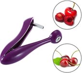 Herramienta para deshuesar cerezas, dispositivo multifuncional para deshuesar, adecuado para cocina casera, cerezas, dátiles, dátiles rojos púrpura