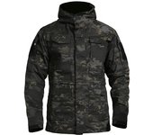 Chaqueta De Camuflaje Chaqueta De Los Hombres Gabardina Otoño Invierno Cortavientos Ropa Con Capucha Chaqueta De Campo Del Ejército M marrón