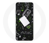 Coque pour Samsung Galaxy A22 5G Music clé de sol