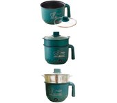 Mini olla antiadherente de acero inoxidable para cocinar fideos, avena y huevos.