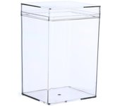 Caja de plástico rectangular para galletas, dulces, muñecas, regalo, caja de embalaje, caja transparente A