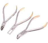 Alicates de ortodoncia dental, alicates de corte de extremo distal, cortador de ligaduras, pinza para quitar bandas, herramienta de acero inoxidable para instrumentos dentales