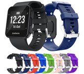 Correa de silicona para reloj inteligente Garmin Forerunner 35 negro