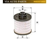 Filtro de combustible para Peugeot 208, 308, 3008 y 5008 1.6TD-HDI OEM 9801366680, 2171748 y 3646465