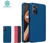 Nillkin Super Frosted Shield Case para Realme 9i Phone Case Matte Hard PC Anti-Fingerprint Shockproof Cover Realme 9i blanco
