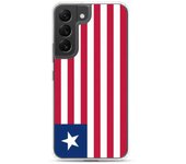 Coque Téléphone - Samsung - Galaxy S20 Plus - Drapeau Liberia - Souple - Multicolore