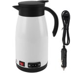 Hervidor eléctrico portátil de acero inoxidable para coche, de 12 V y 24 V, de calentamiento rápido, para coche y camión. L