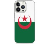 Funda iPhone - Drapeau Algérie - iPhone 13 Pro - Souple - Multicolore - Verticale