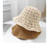 Sombrero de cubo clásico y sencillo para exteriores, primavera y verano 2025, nuevo, sombrero de lavabo, sombrero de lavabo, sombrero de sol hueco y transpirable, sombrero de cubo, sombrero de playa M（56-58cm） negro