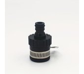 Adaptador de grifo de agua universal duradero, 1 o 2 unidades, conexión rápida de manguera de plástico para lavado de coches y riego de jardín. 1pc