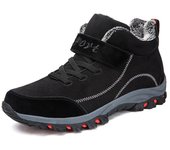 Invierno antideslizante hombres y mujeres zapatos casuales felpa cálida botas de nieve altas 39