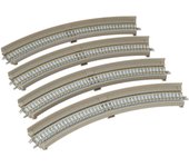 TOMIX N Gauge PC Rail con Viaducto F Juego de 4 1871 Suministros de Modelismo Ferroviario HC280-45-PC