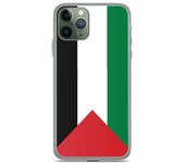 Coque iPhone - Drapeau Palestina - iPhone 11 Pro - Souple - Multicolore - Vertical