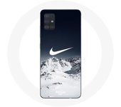 Coque - Samsung - Galaxy A51 - Souple - Logo - Blanc