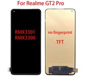 Pantalla LCD TFT para Realme GT2 Pro pantalla LCD Digitalizador de pantalla táctil reemplazo de montaje completo negro