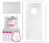 apgo Protective Skin Sticker for the back+sides compatible with Huawei Mate 30 Pro 5G, Full Wrap Film, Foil, Vinyl - Pattern Matte Transparent