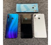 Parte trasera para Huawei P30 Lite Nova 4e, batería, puerta trasera de cristal, carcasa con lente de cámara de 24MP No lens 24MP Blue