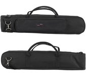 Estuche para bolsa de saxofón, tipo recto, con interior de espuma acolchada gruesa y no tejida negro