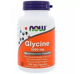 Now Foods - GLYCINE 1000mg., 100 VCAPS