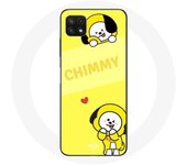 Coque pour Samsung Galaxy A22 5G BTS Bangtan BT21 Chimmy Jimin Fond Jaune