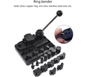 Máquina dobladora de anillos para el hogar, multifuncional, portátil, para hacer aretes, pulseras, anillos, herramientas manuales para reparar joyas