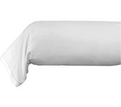 Taie de traversin percale de coton peigné  Julian  Coton Pur - Julian Neige