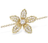 Les Trésors De Lily [L7062] - Pulsera chapada en oro 'Vahiné' de oro blanco - 20 mm oro