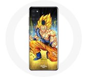 Coque Samsung Galaxy A21S Son goku dragon ball corps enervé