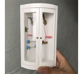 Muebles 1:12, gabinete de juguete, cuarto de baño, casa de muñecas en miniatura, muebles, juego de comedor, habitación, juguete para niños 1pc