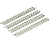 TOMIX N Gauge Straight PC Rail F Juego de 4 1016 Suministros para modelismo ferroviario S158.5-PC