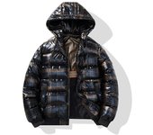 Chaqueta de algodón de gran tamaño Chaqueta de algodón de invierno para hombre con aislamiento de terciopelo grueso Chaqueta de algodón de invierno para hombre XXXXXL