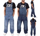 Pantalones de trabajo de mezclilla a la moda para hombre, ropa de trabajo informal holgada con múltiples bolsillos, mono de tirantes, ropa informal de calle para hombre, M-5XL XXXXXL azul marino