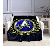Manta con Logo impreso de StarCraft, manta cálida y hermosa para niños, manta suave y cómoda de franela, regalo de cumpleaños para viaje en casa 75x90cm