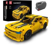 MOULD KING Challenger SRT Hellcat Super Car Block Set Juego de bloques de automóviles extraíbles Juguetes de construcción para adultos y niños 8+ 15081