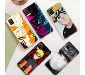 Funda transparente JW58 Naruto para Samsung A04, A14, A23, M33, M53, Realme 10, 9, C35, C55, VIVO Y02, X80, Infinix Hot 30, Note 11, Tecno Spark 8P Pro Samsung M52 5G ciervo