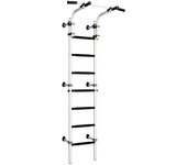 Teenager wall-mounted gymnastics ladder - white and black One size