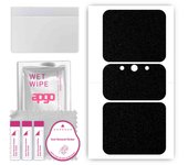 apgo Protective Skin Sticker for the back compatible with Lenovo Legion 2 Pro, Wrap Film, Foil, Vinyl - Pattern Matte Black