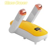 Calentador secador de zapatos portátil inteligente eléctrico UV desodorización secado deshumidificador calentador de zapatos para el hogar 【1】Drying blanco