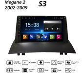 Radio de coche de 9 pulgadas Carplay para Renault Megane 2 2002-2009 reproductor de vídeo Multimedia para coche navegación GPS WIFI 2 + 32GB 1+16GB