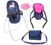 Accesorios para muñecas Reig Rosa Azul Marino 9 en 1