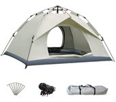 Tienda de campaña para viajes con conducción automática al aire libre, tienda de campaña automática de apertura rápida, portátil, resistente a la lluvia S