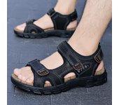 Zapatos casuales de verano para hombre, calzado para exteriores, sandalias deportivas, sandalias de gladiador, plataforma abierta, sandalias ligeras para playa, calzado de Roma 38 amarillo dorado