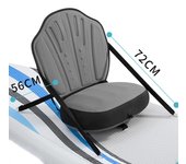 Asiento de Kayak para sentarse en la parte superior, accesorio acolchado, cómodo cojín para canoa, barco para