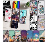 Funda de teléfono ED23 Heartstopper para iPhone 6, 6s, 7, 8, 11, 12, 13, 14, 15, XS Pro Max, XR, X, SE, Samsung S20, S21, S22, S23, S24 FE, Ultra Plus Lite, S21S, A55 iPhone 12 Mini del iris