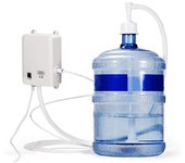 Sistema de bomba de agua embotellada de un solo tubo de 6 m, 3,8 l/min, 40 psi, silenciosa, eléctrica, para cafetera, 110-130 V beige