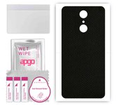 apgo Protective Skin Sticker for the back compatible with Cubot Note Plus, Wrap Film, Foil, Vinyl - Pattern Matrix