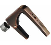 Aroma AC-11 Cejilla para guitarra Aleación de zinc para guitarras eléctricas acústicas Bronce único plata