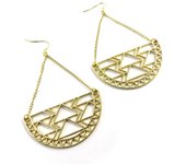 Les Trésors De Lily [L9680] - Boucles 'Cléopatra' doré oro
