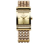 Reloj de Metal para Mujer MiSaki QcrwpariSiennegold Ciudad Perla PariSina Genuino Importado Oficialmente QCRWPARISIENNEGOLD